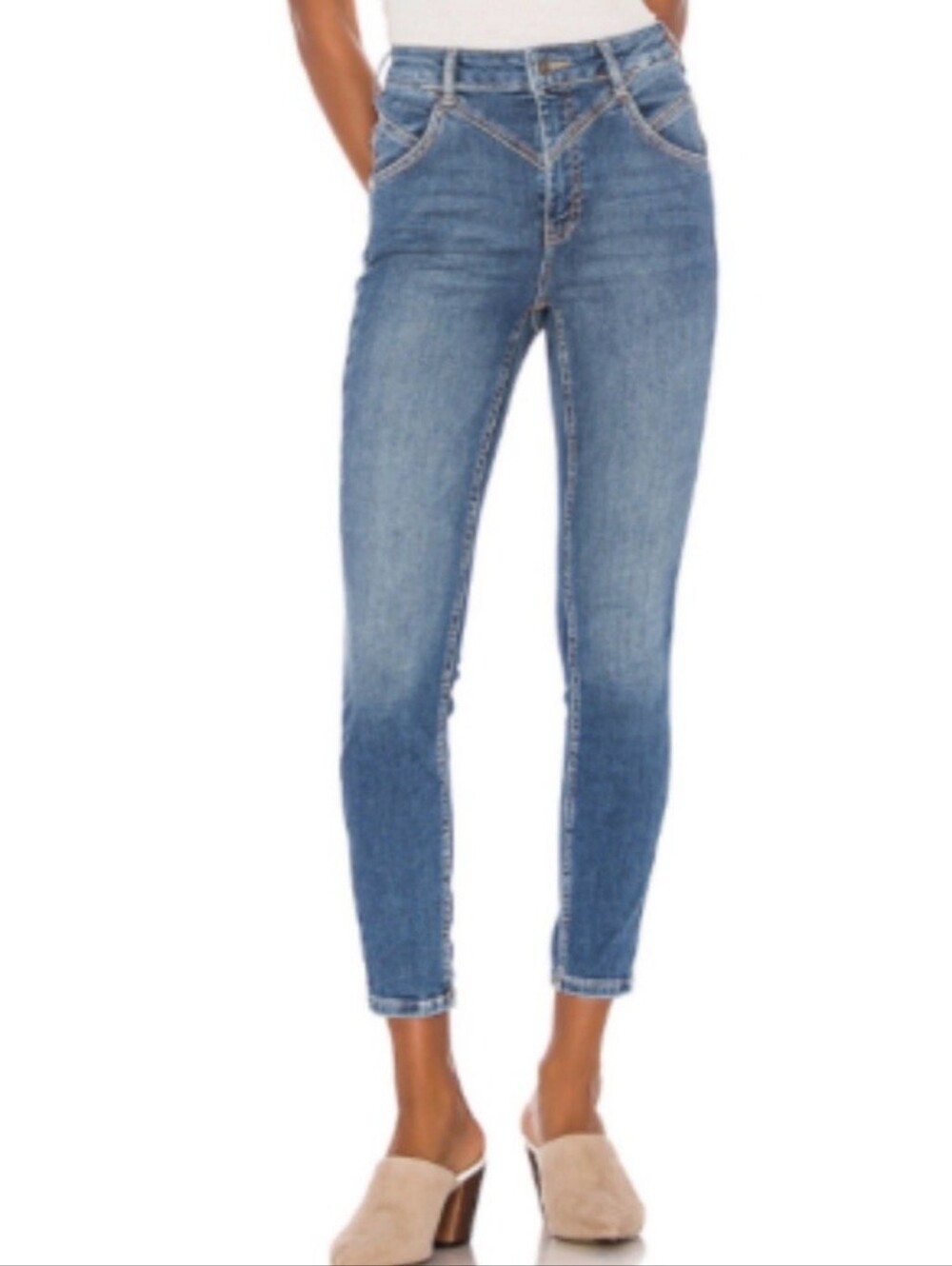 We The Free | Free People Daybreak Riley Skinny Jeans - Picture 8 of 14
